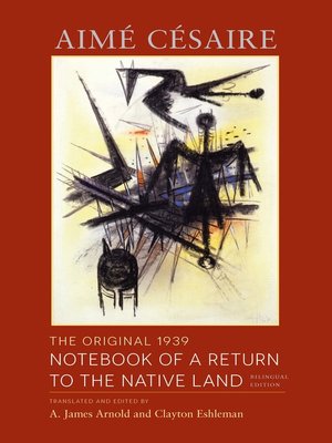 cover image of The Original 1939 Notebook of a Return to the Native Land